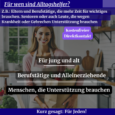 Einzelhelfer werden