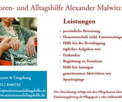 Liebevolle, kompetente Betreuung für Senioren / Abrechnung über Pflegegrad oder privat