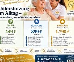 Alltagshilfe & Assistenz- zuverlässig, individuell deutschlandweit